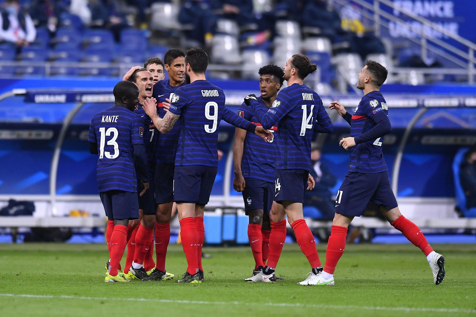 France v Ukraine - FIFA World Cup 2022 Qatar Qualifier